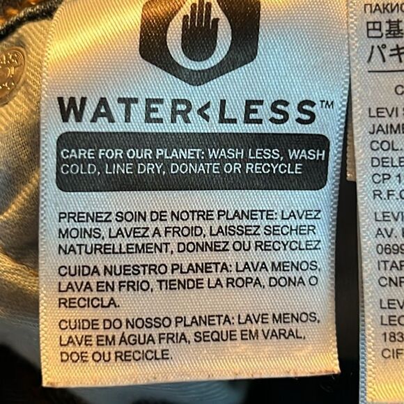 Levi’s 511 Jeans Medium wash with fading and whiskering 31 x 32 - Picture 9 of 12